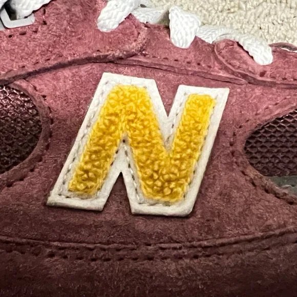 $369 Authentic NEW BALANCE 992 Made in USA Men's Burgundy Suede Trainers Sz.10.5